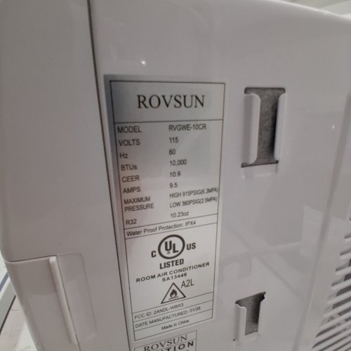 ROVSUN WINDOW AIR CONDITIONER - 10,000 BTU - APP CONTROL - 440 SQ. FT - WHITE (MODEL: RVGWE-10CR) image 3