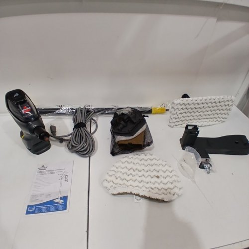 BISSELL 3-IN-1 POWERSTEAMER HEAVY DUTY STEAM MOP & HANDHELD CLEANER - GREY/YELLOW (MODEL: 2685B) image 3