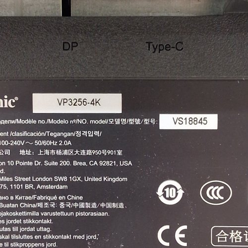 VIEWSONIC COLORPRO 4K UHD IPS ERGONOMIC MONITOR - 32" - MATTE BLACK (MODEL: VP3256-4K) image 15