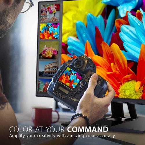 VIEWSONIC COLORPRO 4K UHD IPS ERGONOMIC MONITOR - 32" - MATTE BLACK (MODEL: VP3256-4K) image 4