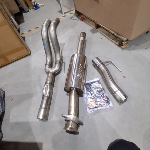 BORLA ATAK MID-SECTION EXHAUST SYSTEM - 3" INLET, DUAL 3" OUTLET - FOR 2021-2026 FORD F-150 TREMOR (MODEL: 60732) image 3