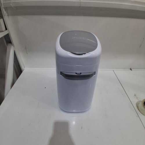 LITTER GENIE PAIL STYLE CAT LITTER WASTE DISPOSAL SYSTEM - WHITE/GREY (MODEL: 00666594210890) image 2