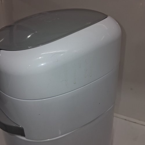 LITTER GENIE PAIL STYLE CAT LITTER WASTE DISPOSAL SYSTEM - WHITE/GREY (MODEL: 00666594210890) image 3