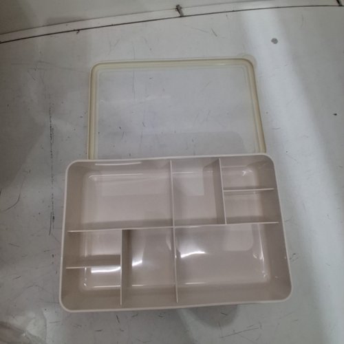 FIGMINT LARGE STAINLESS STEEL SNACK BENTO BOX - CREAM (STYLE: T2813) image 3