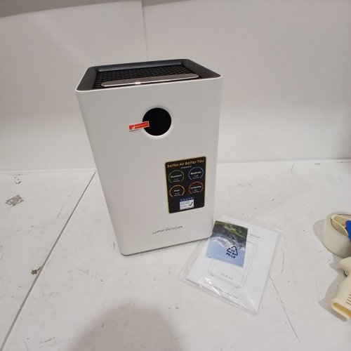 JAFANDA H13 TRUE HEPA AND ACTIVATED CARBON AIR PURIFIER WITH LIGHTS AND QUIET MODE - WHITE - (MODEL: JF260) image 2