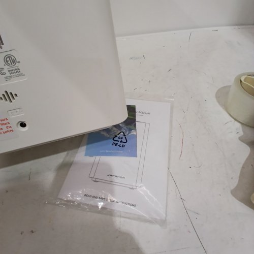 JAFANDA H13 TRUE HEPA AND ACTIVATED CARBON AIR PURIFIER WITH LIGHTS AND QUIET MODE - WHITE - (MODEL: JF260) image 5