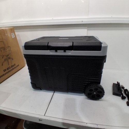 EUHOMY ELECTRIC COOLER PORTABLE FREEZER WITH APP CONTROL - 12V - 53QT(50L) - BLACK (MODEL: CF024-35BL-CAEH) image 3