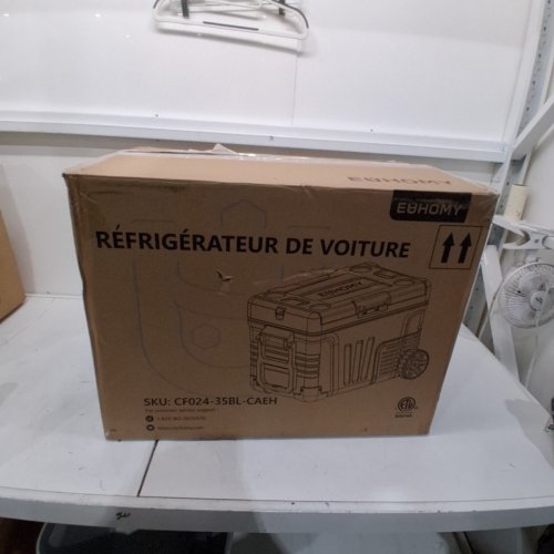 EUHOMY ELECTRIC COOLER PORTABLE FREEZER WITH APP CONTROL - 12V - 53QT(50L) - BLACK (MODEL: CF024-35BL-CAEH) image 8