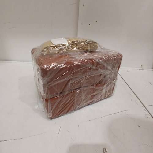 2PK TEEYAR YOGA BLOCKS WITH STRAP - 9" X 6" X 3" - (230G) EVA FOAM EXERCISE BLOCKS - COFFEE image 3