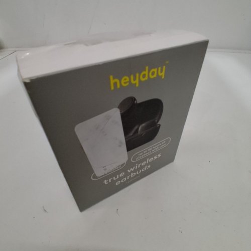 HEYDAY BLUETOOTH TRUE WIRELESS EARBUDS - SWEAT RESISTANT - BLACK image 5