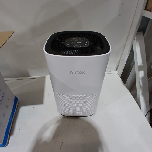 AIRTOK AIR PURIFIER WITH 5-STAGE H13 TRUE HEPA FILTER & LED PANEL- 793SQ.FT COVERAGE - WHITE (MODEL: AP1001) image 4