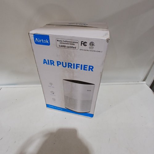 AIRTOK AIR PURIFIER WITH 5-STAGE H13 TRUE HEPA FILTER & LED PANEL- 793SQ.FT COVERAGE - WHITE (MODEL: AP1001) image 5