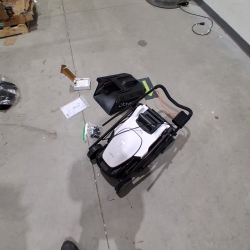 LITHELI CORDLESS BRUSHLESS LAWN MOWER - 20V -13" - WHITE/BLACK (MODEL: U20LM00-0A120) image 3
