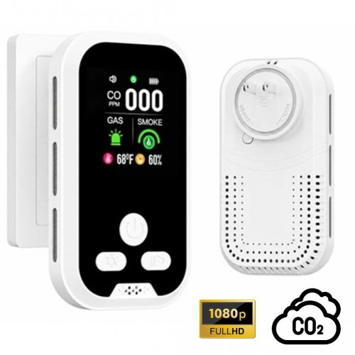 IQYEF PLUG IN SMOKE GAS AND CARBON MONOXIDE ALARM - WHITE (MODEL: HD11-CGS) image 2