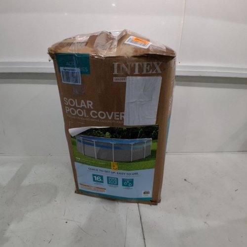INTEX ROUND SOLAR POOL COVER - 16FT - BLUE (MODEL: 28014E) image 4