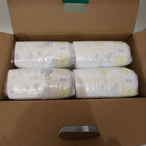 116PK PAMPERS SWADDLERS DIAPERS - SIZE 4 image 2