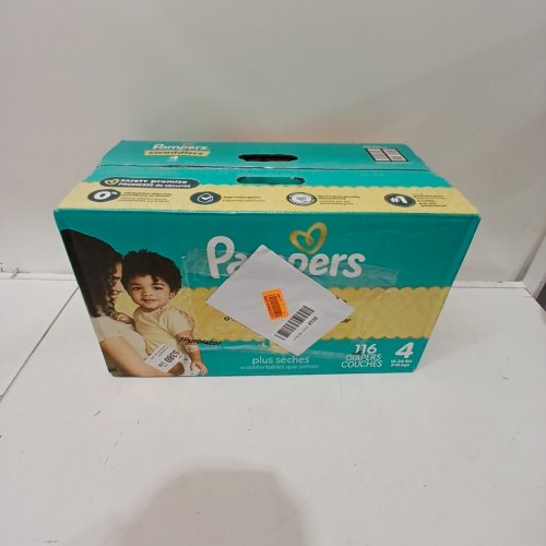 116PK PAMPERS SWADDLERS DIAPERS - SIZE 4 image 3