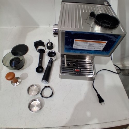 8-IN-1 AIRMSEN ESPRESSO MACHINES WITH CONICAL BURR GRINDER - 20 BAR - STAINLESS STEEL (MODEL: BCM2316) image 3