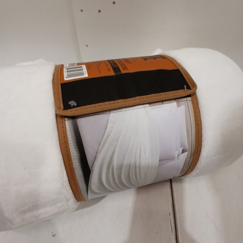 FRYE SOFT THROW BLANKET - 98" X 92" - QUEEN - CREAM WHITE (MODEL: 1744551) image 2