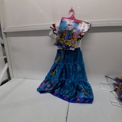 DISNEY ENCANTO MIRABEL MADRIGAL DRESS UP COSTUME - 4-6Y - MULTI COLOUR image 2