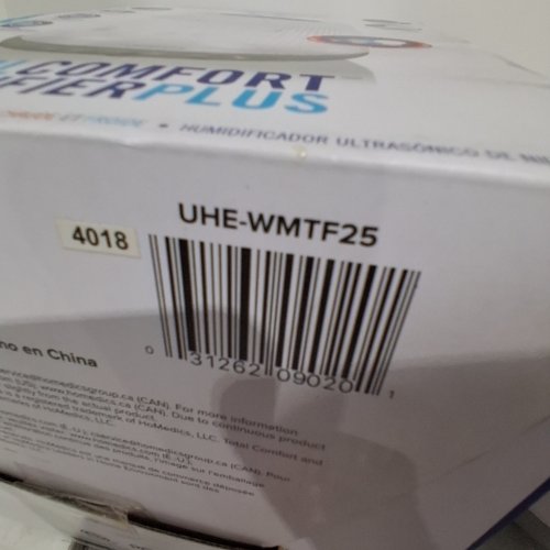 HOMEDICS TOTAL COMFORT PLUS HUMIDIFIER - 4 L - WHITE (MODEL: UHE-WMTF25) image 3