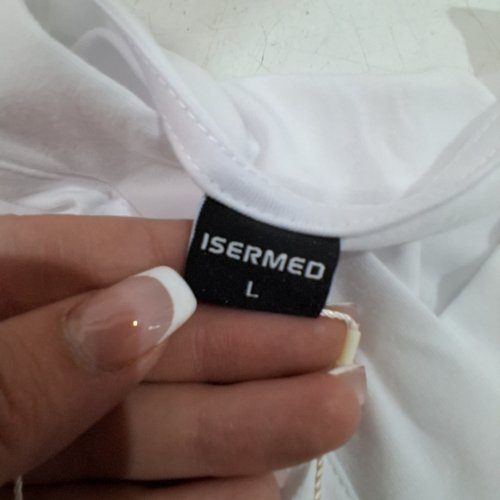 WOMEN'S ISERMEO LONG SLEEVE SHIRT - LARGE - WHITE image 2