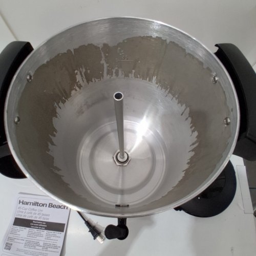 HAMILTON BEACH COFFEE URN - 45 CUP CAPACITY - STAINLESS STEEL (MODEL: 40515CR) image 4