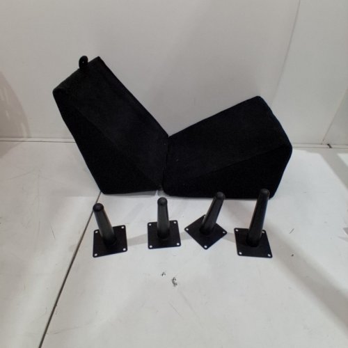 DOG STAIR RAMP STOOL COMBO - BLACK image 3