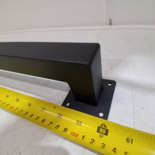 HEAVY DUTY RAILING - 500LB MAX - 5FT - BLACK (MODEL: AXTD) image 3