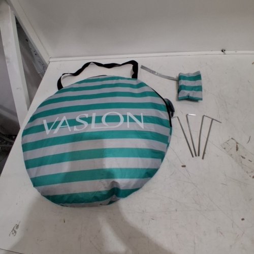 VASLON EASY POP UP SUN SHADE TENT FOR BEACH - BLUE (MODEL: 001) image 3