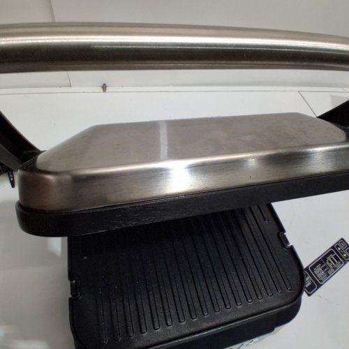 CUISINART CONTACT GRIDDLER WITH SMOKE-LESS MODE - SILVER - (GR-6SC) image 4