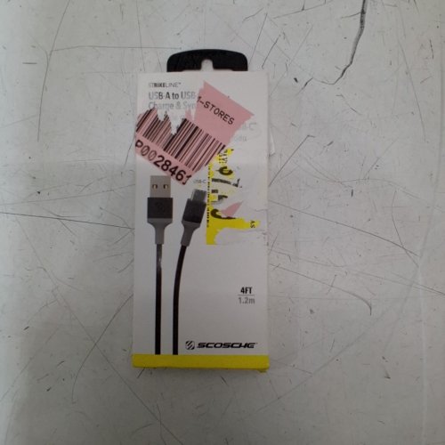 SCOSCHE USB-A TO USB-C CHARGE AND SYNC CABLE - 4FT - BLACK image 5