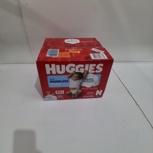 144PK HUGGIES DISNEY BABY LITTLE SNUGGLERS BABY DIAPERS - SIZE NEWBORN (UP TO 10LB) - DISNEY WINNIE THE POOH (MODEL: 55737-N) image 2