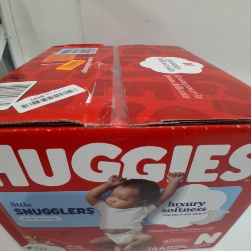 144PK HUGGIES DISNEY BABY LITTLE SNUGGLERS BABY DIAPERS - SIZE NEWBORN (UP TO 10LB) - DISNEY WINNIE THE POOH (MODEL: 55737-N) image 3