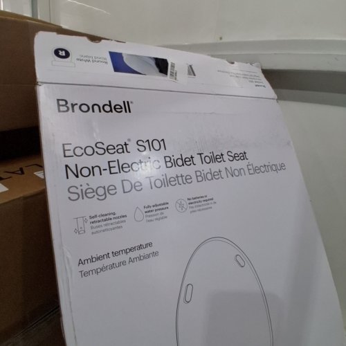 BRONDELL ECO SEAT NON-ELECTRIC BIDET TOILET SEAT - WHITE- (MODEL:S101) image 2