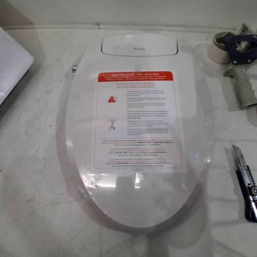 BRONDELL ECO SEAT NON-ELECTRIC BIDET TOILET SEAT - WHITE- (MODEL:S101) image 4