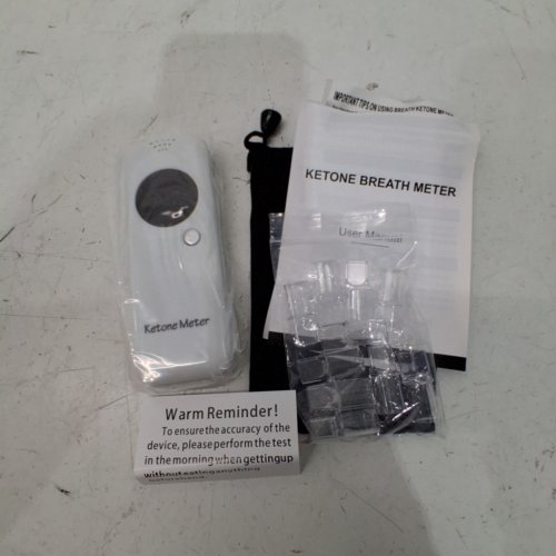 KETONE BREATH TESTING METER - WHITE image 2