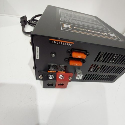 POWERMAX DECK MOUNT RV CONVERTER CHARGER LITHIUM COMPATIBLE - 65A 12V DC - BLACK (MODEL: PM3-65LK) image 4