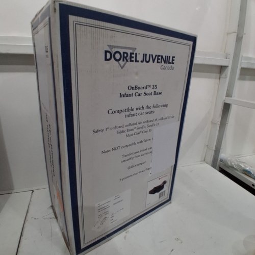 DOREL JUVENILE SAFETY 1ST EXTRA CAR SEAT BASE, FOR ONBOARD 35 / SUREFIT 35 / MAXI-COSI 35 CAR SEATS - BLACK (MODEL: 22075CBLK) image 5