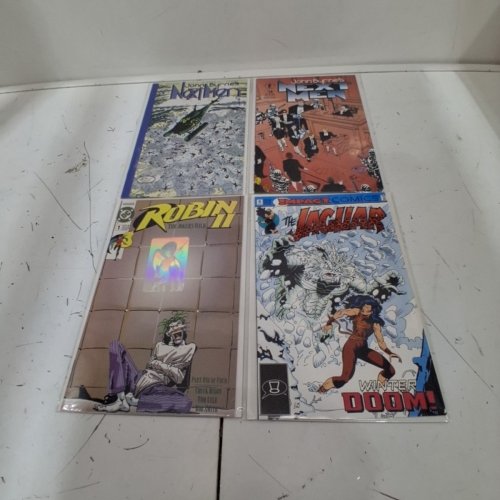 4 ASSTD DARK HORSE, DC, AND IMPACT COMIC BOOKS - ROBIN II THE JOKER'S WILD #1, THE JAGUAR #6, NEXT MEN #6, #18 - VARIOUS AUTHORS image 2