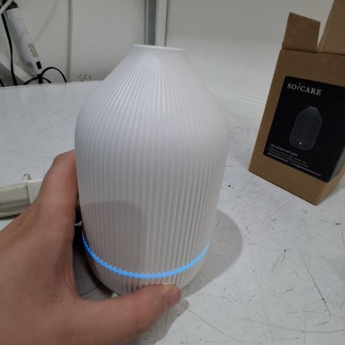 SOICARE USB PLUG-IN MINI ULTRASONIC AROMA DIFFUSER - WHITE - (MODEL:SP-USB07) image 2