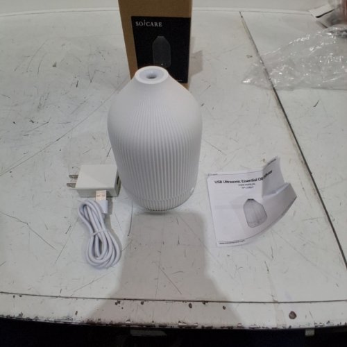 SOICARE USB PLUG-IN MINI ULTRASONIC AROMA DIFFUSER - WHITE - (MODEL:SP-USB07) image 3