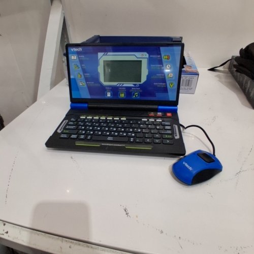 KIDS VTECH GENIO BILINGUAL JUNIORBOOK LAPTOP - 5+ YEARS - BLUE (MODEL: ‎80-581246) image 3