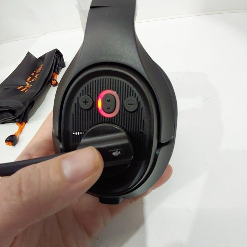 EKSA WIRELESS NOISE-CANCELLING BLUETOOTH HEADSET - BLACK (MODEL: H1) image 2