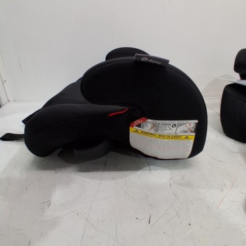 2PK DIONO SOLANA NO LATCH BACKLESS BOOSTER CAR SEAT SET WITH CUPHOLDERS AND REMOVABLE WASHABLE COVERS - FOR KIDS 40-120LBS - BLACK (MODEL: 32123-NA-01) image 4