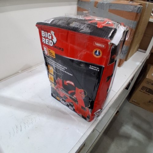 BIG RED TORIN 6TON DOUBLE LOCKING STEEL JACK STAND - RED image 4