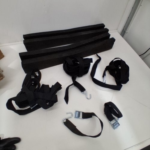 PELICAN SPORTS KAYAK TOP CARRIER KIT REPLACEMENT BLOCK WITH STRAPS (MODEL: PS0481-3-00) image 2