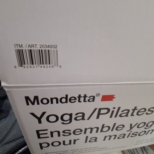 6PC MONDETTA YOGA & PILATES HOME EXERCISE KIT (MODEL: 2034932) image 2