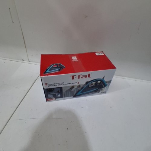T-FAL ULTRAGLIDE PLUS ENHANCED STEAM IRON WITH CALCIUM COLLECTOR - BLACK/TEAL (MODEL: 1980969/FV5871Q0) image 4