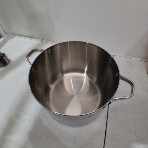 FIGMINT STAINLESS STEEL STOCKPOT - 16 QT - SILVER image 4
